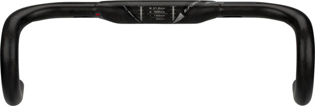 FSA K-Force Compact Carbon 31.8 Handlebars - UD carbon-black/400 mm