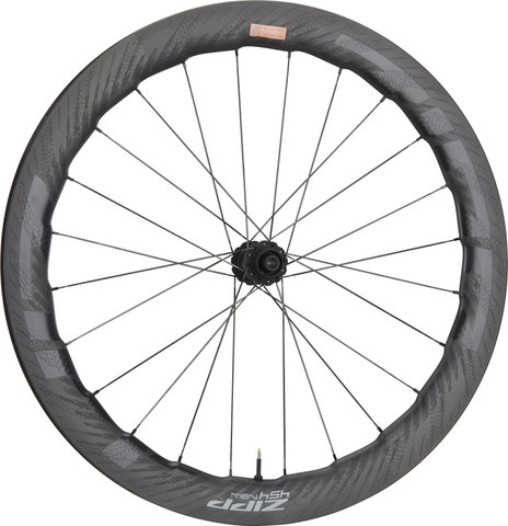 Zipp Juego de ruedas 454 NSW Carbon Tubeless Disc Center Lock - black/142 mm/100 mm/28"/SRAM XDR/100 mm/SRAM XDR/100 mm/142 mm