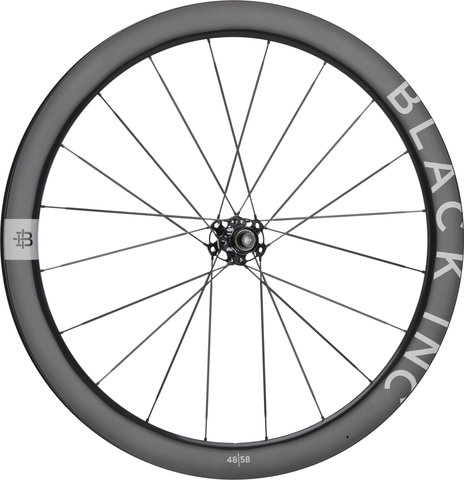 Black Inc Ensemble de roues 28" carbone Center Lock disque 48/58 - silver label/Non Boost/Non Boost/142 mm/100 mm/28"/SRAM XDR/100 mm/SRAM XDR/100 mm/142 mm