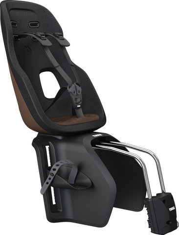 Thule Asiento de bici para niños montaje tubo de asiento Yepp Nexxt 2 Maxi - chocolate brown