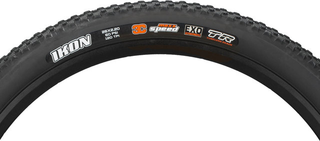 Maxxis Ikon 3C MaxxSpeed EXO TR 26" Folding Tyre - black/26 /54 mm/54-559/2.2 