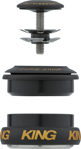 Chris King InSet i8 ZS44/28.6 - EC44/33 GripLock Headset - two tone-black-gold/1 1/8" - 1 1/4" tapered/ZS44/28,6 - EC44/33