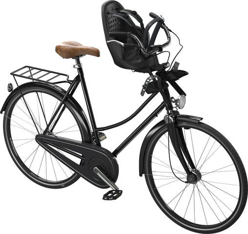 Thule Yepp 2 Mini Fahrradkindersitz zur Steuerrohrmontage - midnight-black