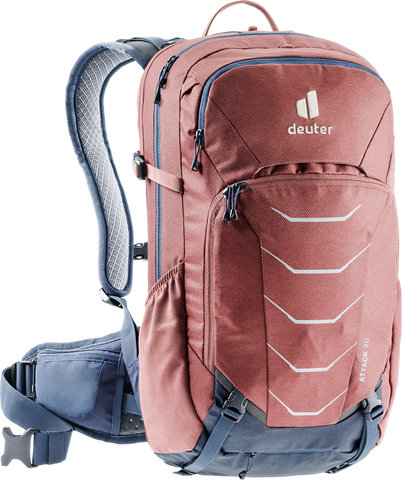 deuter Attack 20 Protektorenrucksack - redwood-marine/20000 ml