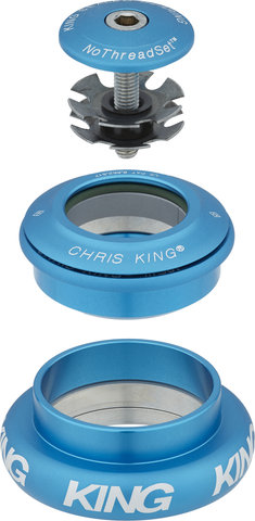 Chris King InSet i7 ZS44/28.6 - EC44/40 Mixed Tapered GripLock Headset - matte turquoise/1 1/8"/ZS44/28,6 - EC44/40