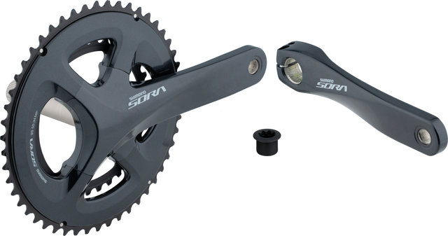 Shimano Sora Kurbelgarnitur FC-R3000 - schwarz/170,0 mm