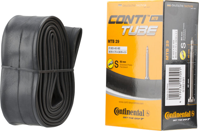 Continental Cámara de aire MTB 29 - universal/28-29 x 1,75-2,5 SV 60 mm