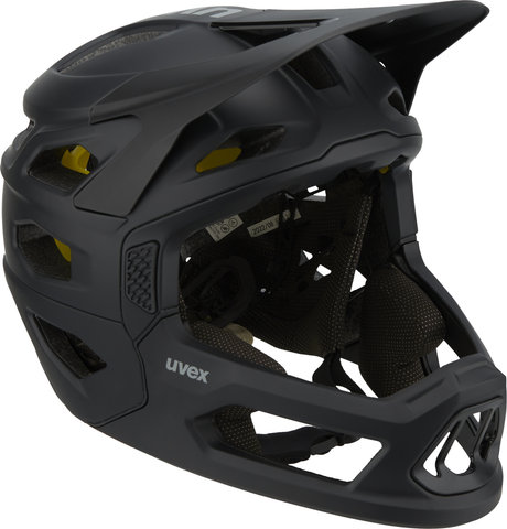 uvex Casque Intégral revolt MIPS - all black mat/52 - 57 cm