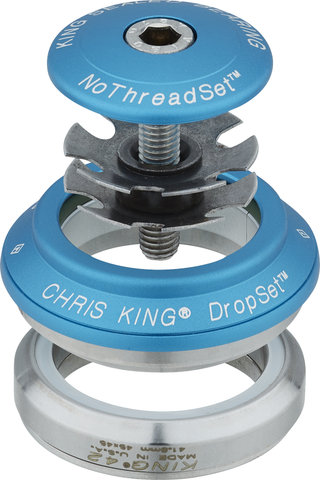 Chris King DropSet 4 IS42/28.6 - IS42/30 GripLock Headset - matte turquoise/1 1/8"/IS42/28,6 - IS42/30