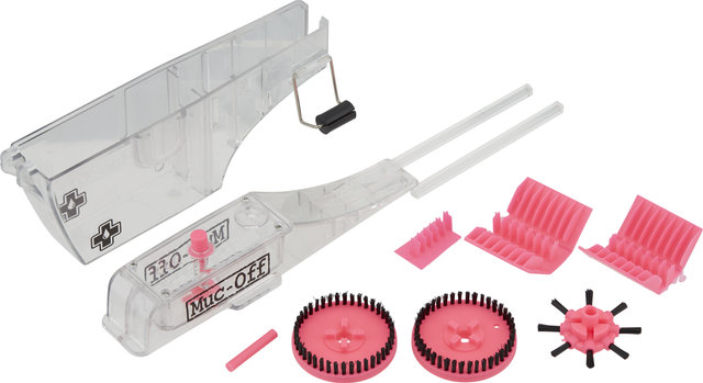 Muc-Off Utensilio de limpieza de cadenas X-3 - rosa