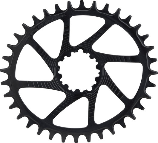 Garbaruk Oval Chainring GXP/DUB Boost Direct Mount Single Speed - black/36 