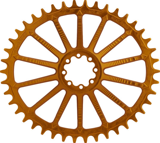 Garbaruk Oval Chainring AXS Road/CX SRAM Direct Mount 8-Hole Single Speed - orange/42 