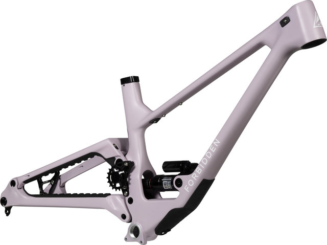 FORBIDDEN Druid V2 Carbon 29" Frame Kit - lilac summer daze/130 mm/L/12 mm Thru Axle