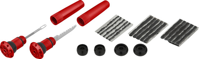 Muc-Off Stealth Tubeless Puncture Plug Repair Kit - red