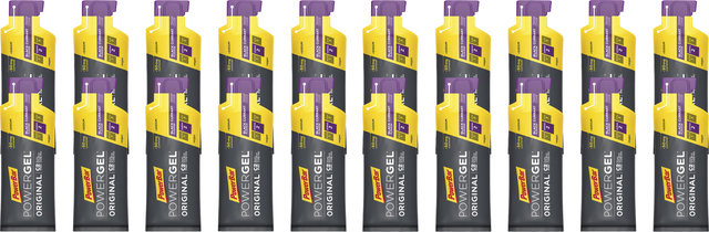 Powerbar PowerGel Original - 20 Pack - black currant - caffeine