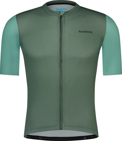 Shimano Maillot Aria S/S - restore green/M