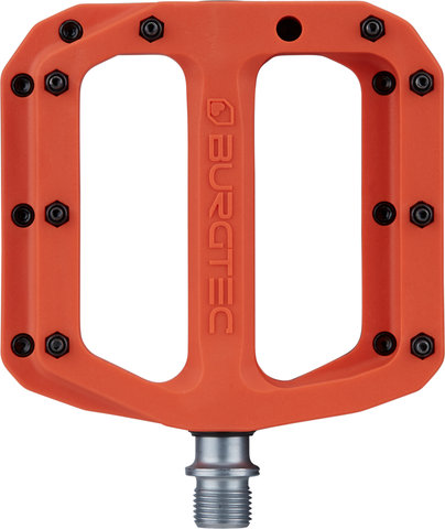 Burgtec MK4 Composite Plattformpedale - iron bro orange