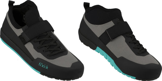 Fizik Gravita Tensor Flat MTB Schuhe - grey-aquamarin/42/42