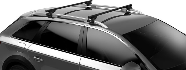 Thule Barre de toit SmartRack XT SquareBar - black/118 cm