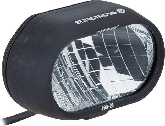 Supernova Lampe Avant à LED M99 Mini Pro-25 E-Bike (StVZO) - noir/1500