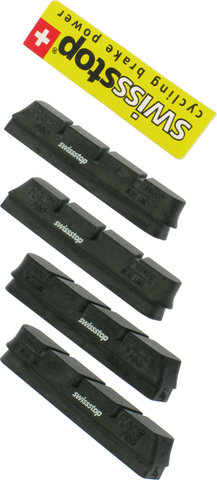 Swissstop Bremsgummis Cartridge RacePro 2011 für Campagnolo - original black/universal