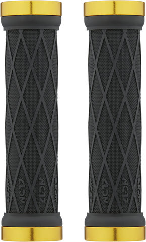 NC-17 Take Control II S-Pro Lock On Handlebar Grips - black-gold/universal