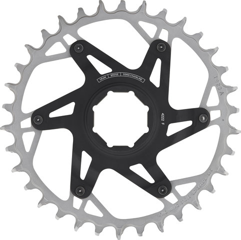 SRAM Plato T-Type XX Eagle Transmission Direct Mount para Brose - black-silver/34 