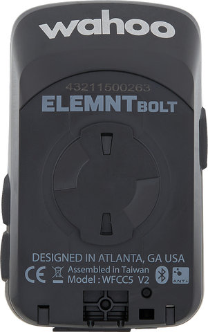 Wahoo Ciclocomputador ELEMNT Bolt 2.0 GPS - grey