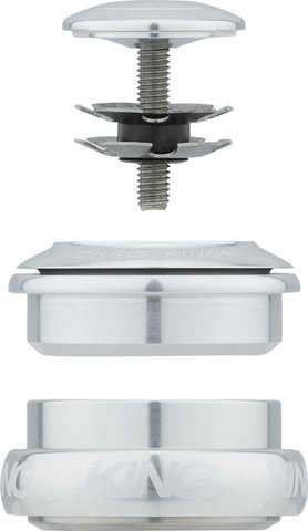 Chris King InSet i8 ZS44/28.6 - EC44/33 GripLock Headset - silver/1 1/8" - 1 1/4" tapered/ZS44/28,6 - EC44/33