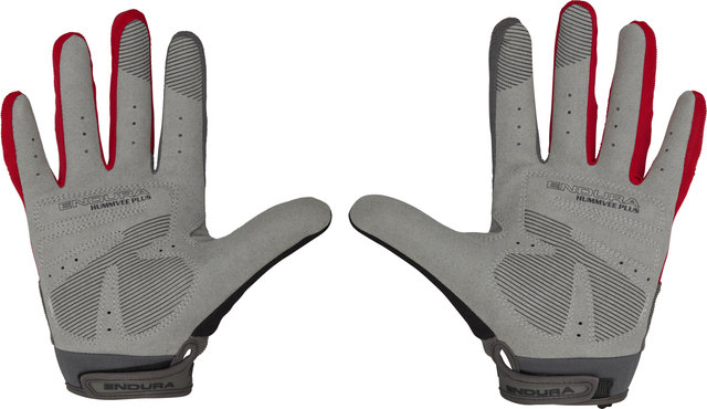 Endura Hummvee Plus II Ganzfinger-Handschuhe - red/M