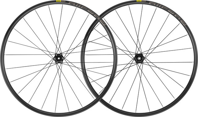 Mavic Juego de ruedas Allroad Disc Center Lock - negro/100 mm/28"/Shimano carretera/100 mm/Shimano carretera/100 mm