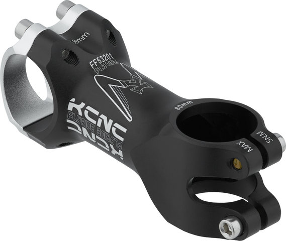 KCNC Fly Ride 5° 31.8 Stem - black-silver/80 mm