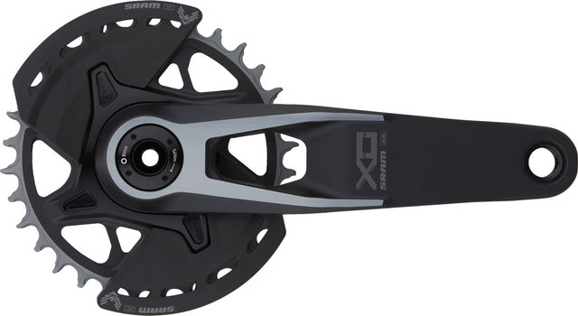 SRAM X0 Eagle Transmission T-Type DUB DM 12-speed Crankset - black/175,0 mm