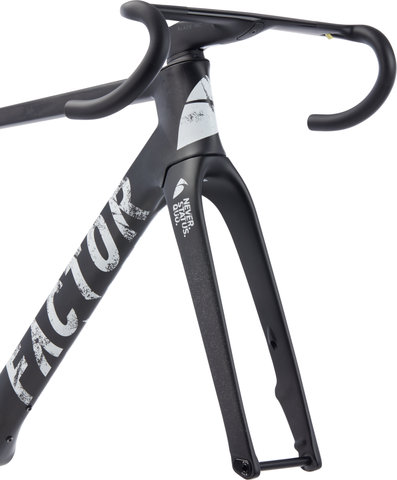 Factor OSTRO Gravel V.A.M. Disc T47a SRAM DUB Carbon Frame Kit - naked grunge/54 cm, 100 mm x 38 cm, SB 0 mm