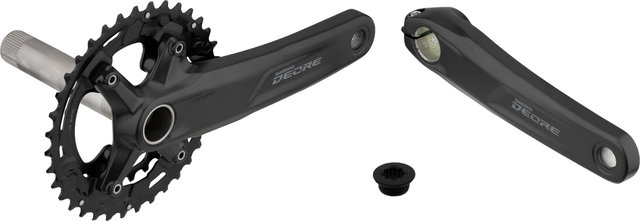 Shimano Deore FC-M5100-2 Crankset - black/170,0 mm