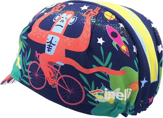 Cinelli Art Program Cycling Cap - lida ziruffo-jungle zen/one size