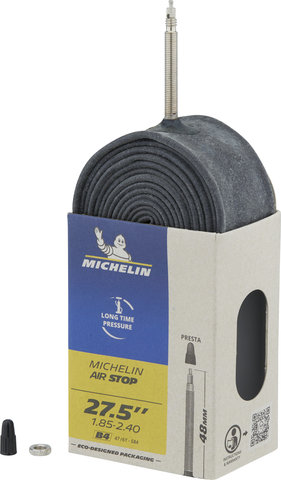 Michelin Cámara de aire B4 Airstop para 27,5" - universal/47-584 a 61-584/Válvula Presta (SV)/27,5 x 1,85-2,4 SV 48 mm/48 