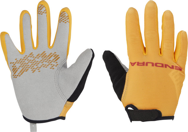 Endura Kids' Hummvee Full Finger Gloves - tangerine/L