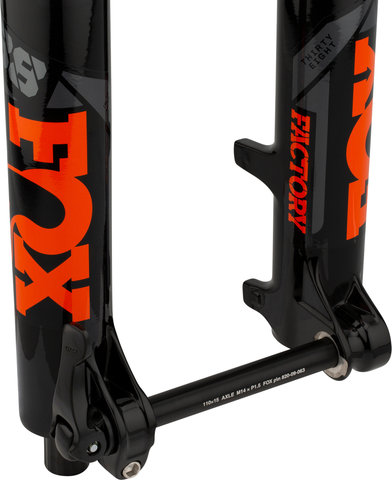 Fox Racing Shox 38 Float 27.5" GRIP2 Factory Boost Suspension Fork Model 2021 - shiny black/180 mm / 1.5 tapered / 15 x 110 mm / 37 mm