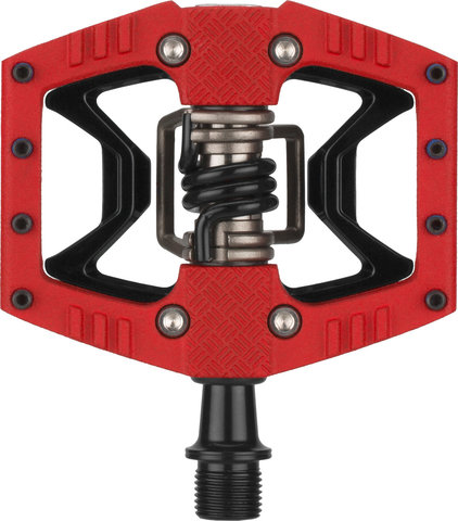 crankbrothers Pédales à Clip / à Plateforme Double Shot 3 - black-red