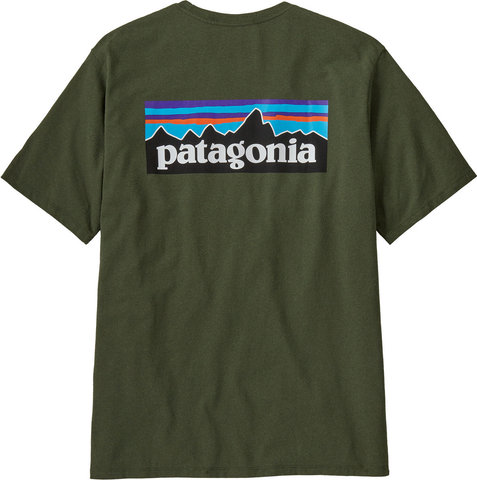 Patagonia P-6 Logo Responsibili Tee T-Shirt - torrey pine green/M