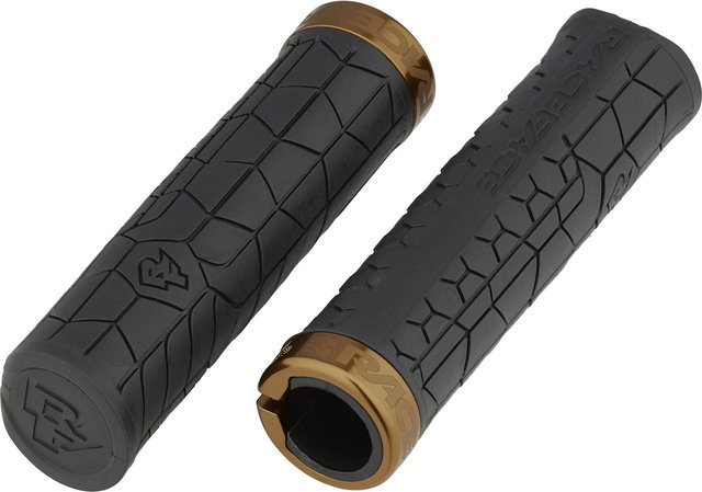 Race Face Getta Lock On Lenkergriffe - black-kashmoney gold/33 mm