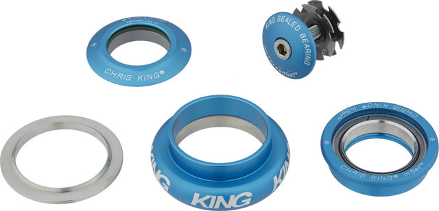 Chris King InSet i7 ZS44/28.6 - EC44/40 Mixed Tapered GripLock Headset - matte turquoise/1 1/8"/ZS44/28,6 - EC44/40