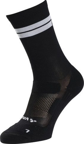 VAUDE Bike Socks Mid II Socken - black-black/42 - 44