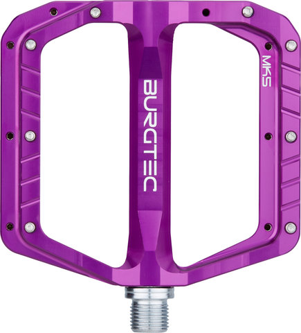 Burgtec Penthouse Flat MK5 Plattformpedale - purple rain