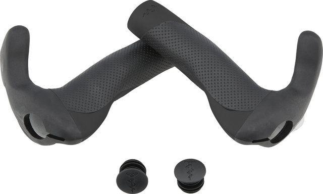 SQlab Stuby handlebar grips - black-grey/M