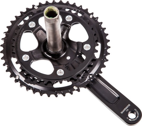 Shimano FC-CX50 Kurbelgarnitur - schwarz/175,0 mm