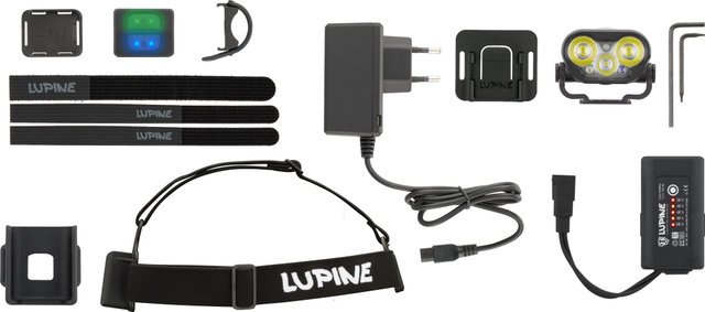 Lupine Blika All-in-One LED Head and Helmet Light - black/2400