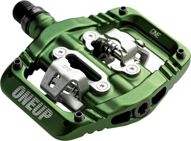 OneUp Components Clip Pedals clipless pedals - dark green