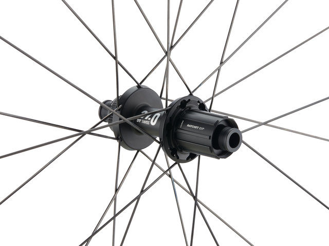 DT Swiss ER 1400 DICUT 25 Disc Center Lock 28" Wheelset - black/142 mm/100 mm/28"/100 mm/100 mm/142 mm/SRAM XDR